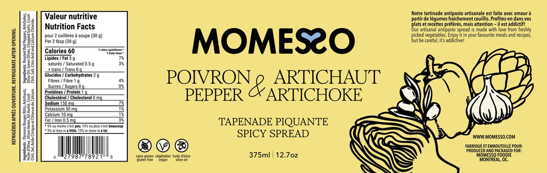 Pepper & Artichoke — Spicy