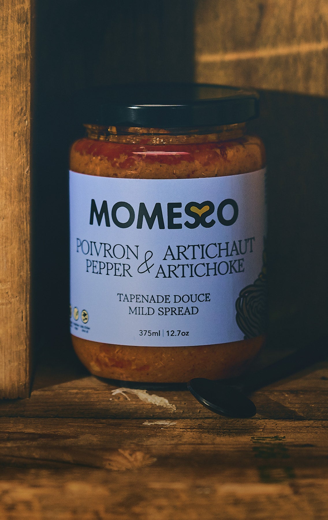 Pepper & Artichoke · Mild Spread · 375ml | 12.7oz