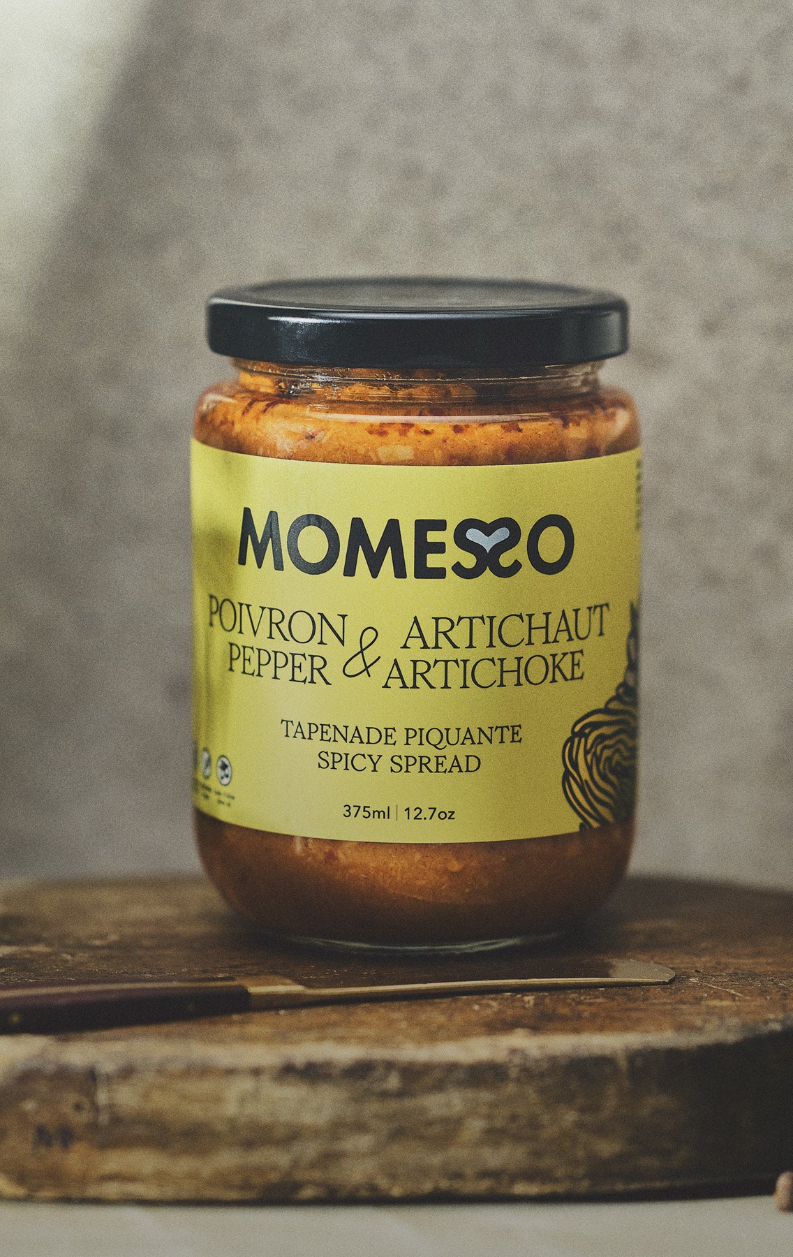 Pepper & Artichoke · Spicy Spread · 375ml | 12.7oz