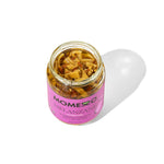 Momesso Melanzane spicy eggplant antipasto, open jar top-down