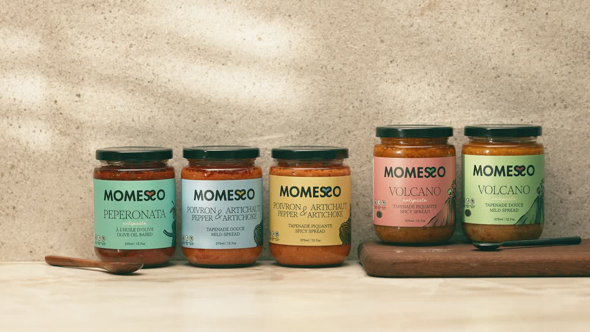 Momesso hero — product lineup